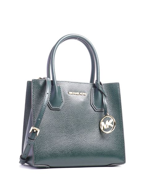 michael kors mercer medium green|Michael Kors mercer medium messenger.